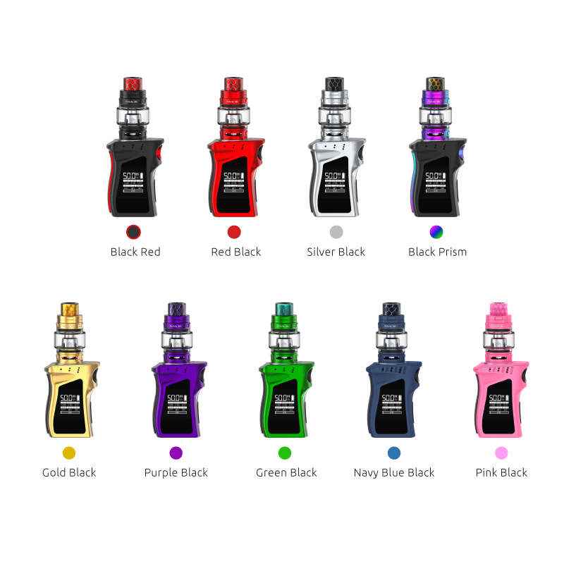New Electronic Cigarettes Products 50W TC Box Mod Kit SMOK Mag Baby Kit with 2ml 4.5ml TFV12 Baby Prince Tank