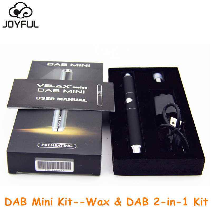 Newest OEM 2-in-1 Vapor Pen DAB Mini Kit with Quartz Coil for Used for Wax and DAB